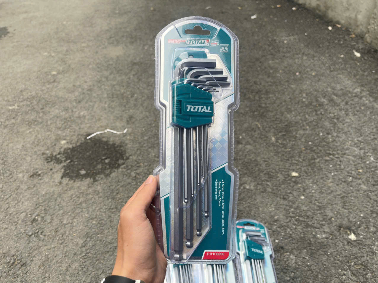 Bộ khóa lục giác (48/T) TOTAL THT106292