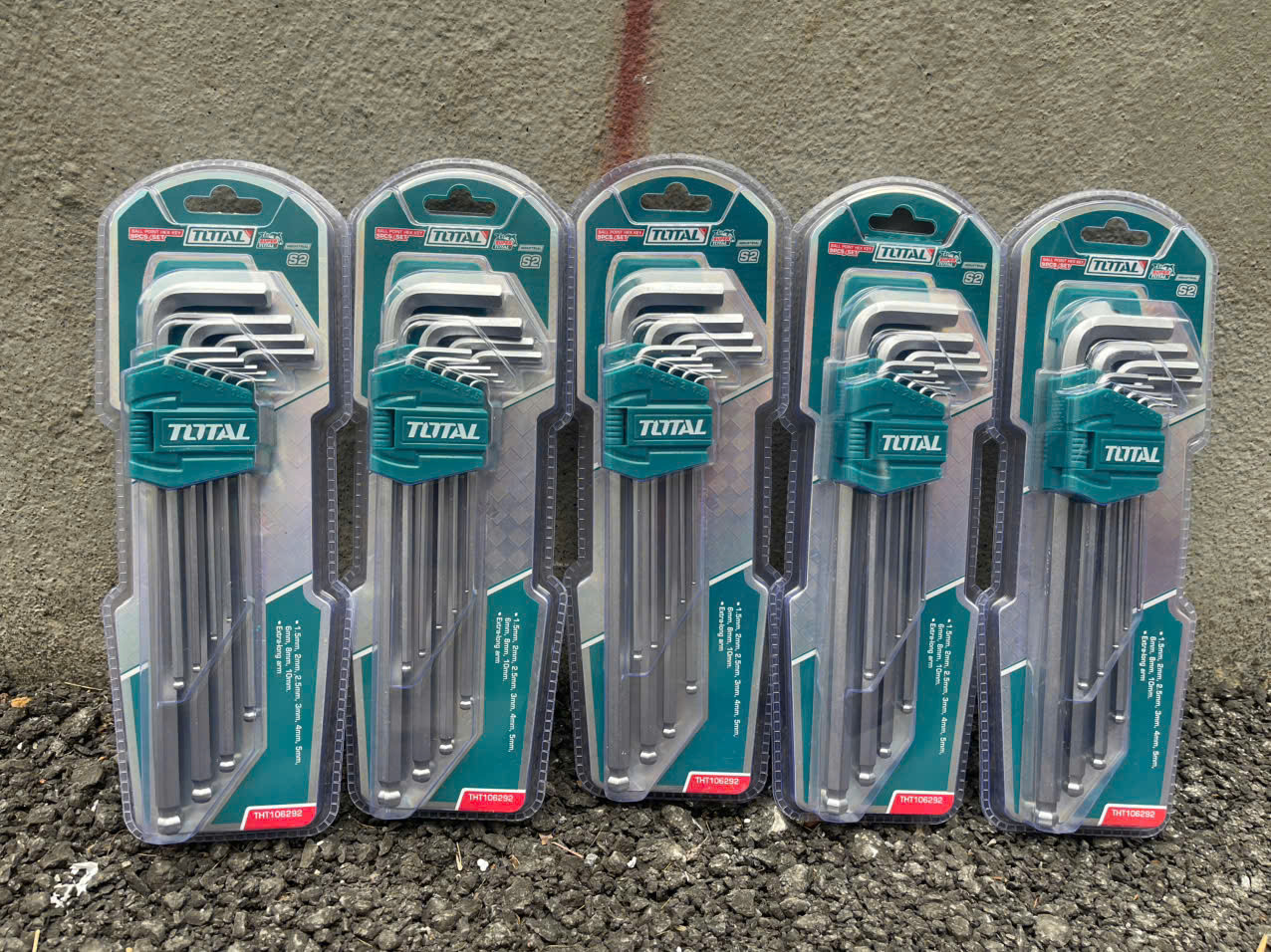Bộ khóa lục giác (48/T) TOTAL THT106292