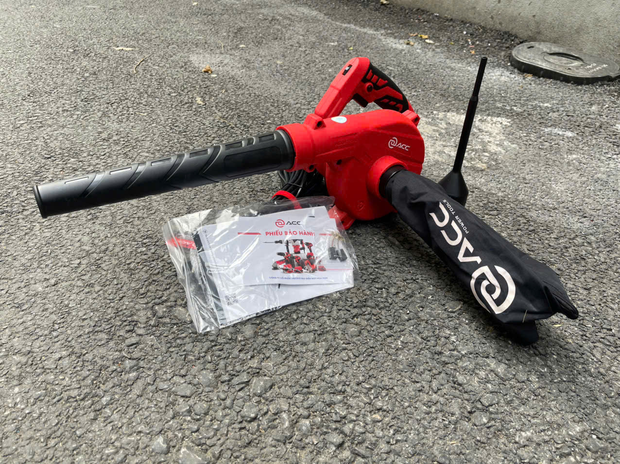 Máy thổi bụi ACC AC884 cs 1200w, có chỉnh tốc 