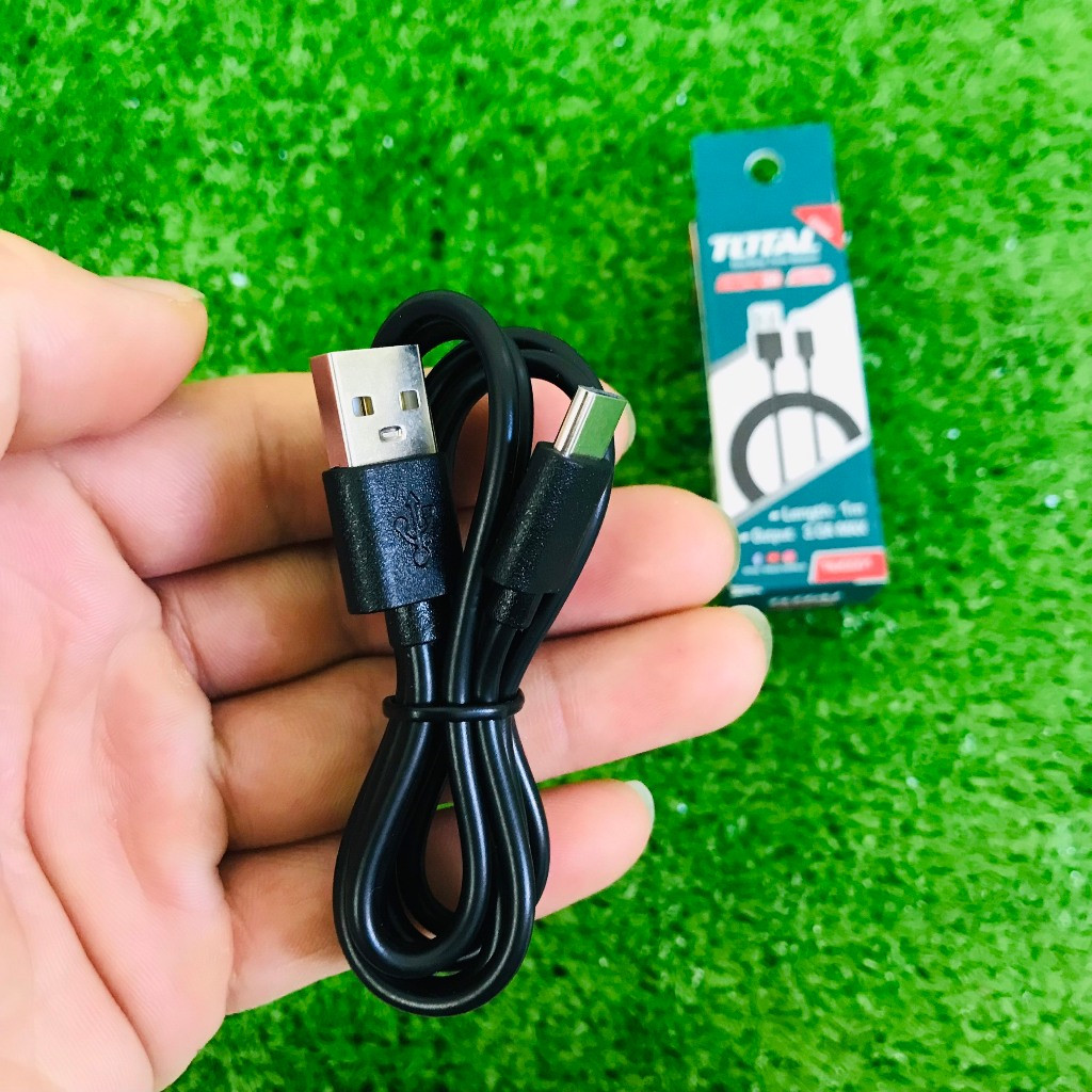 Dây cáp sạc USB type-A sang type-C 1M TOTAL TIUCC01