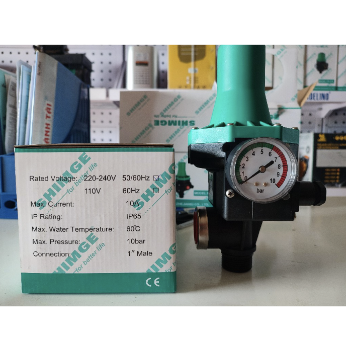 Máy rờ le tăng áp điện tử Shimge PS- 01C