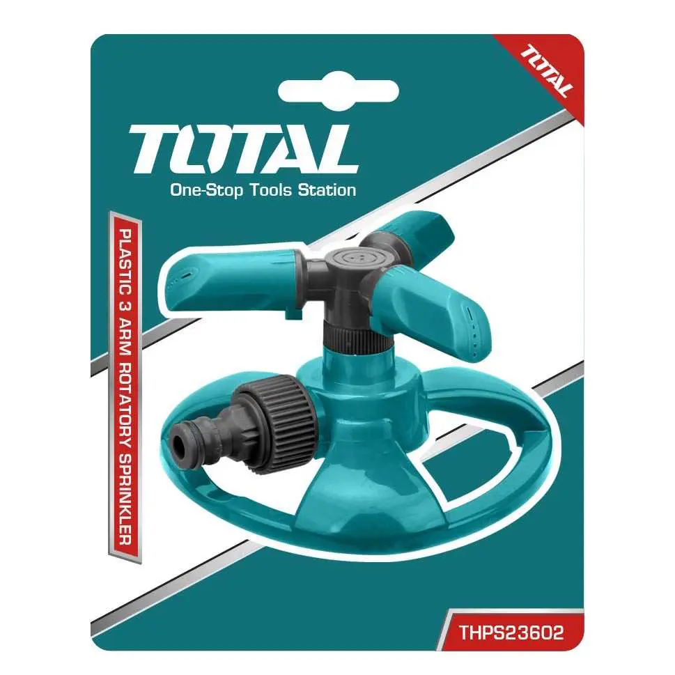 Đầu phun tưới nước 3 tay xoay TOTAL THPS23602