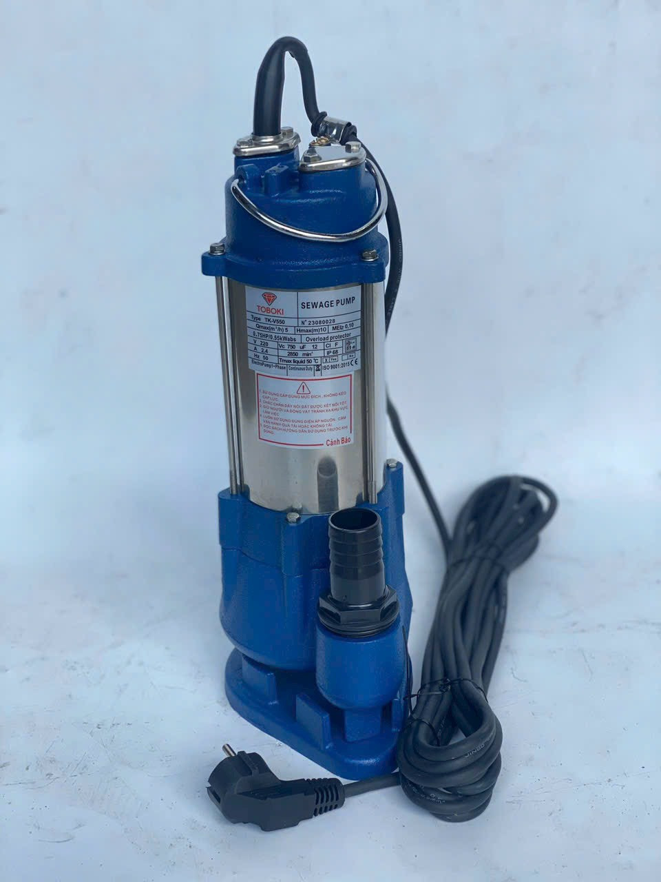 Máy bơm chìm nước thải TOBOKI TK-V750