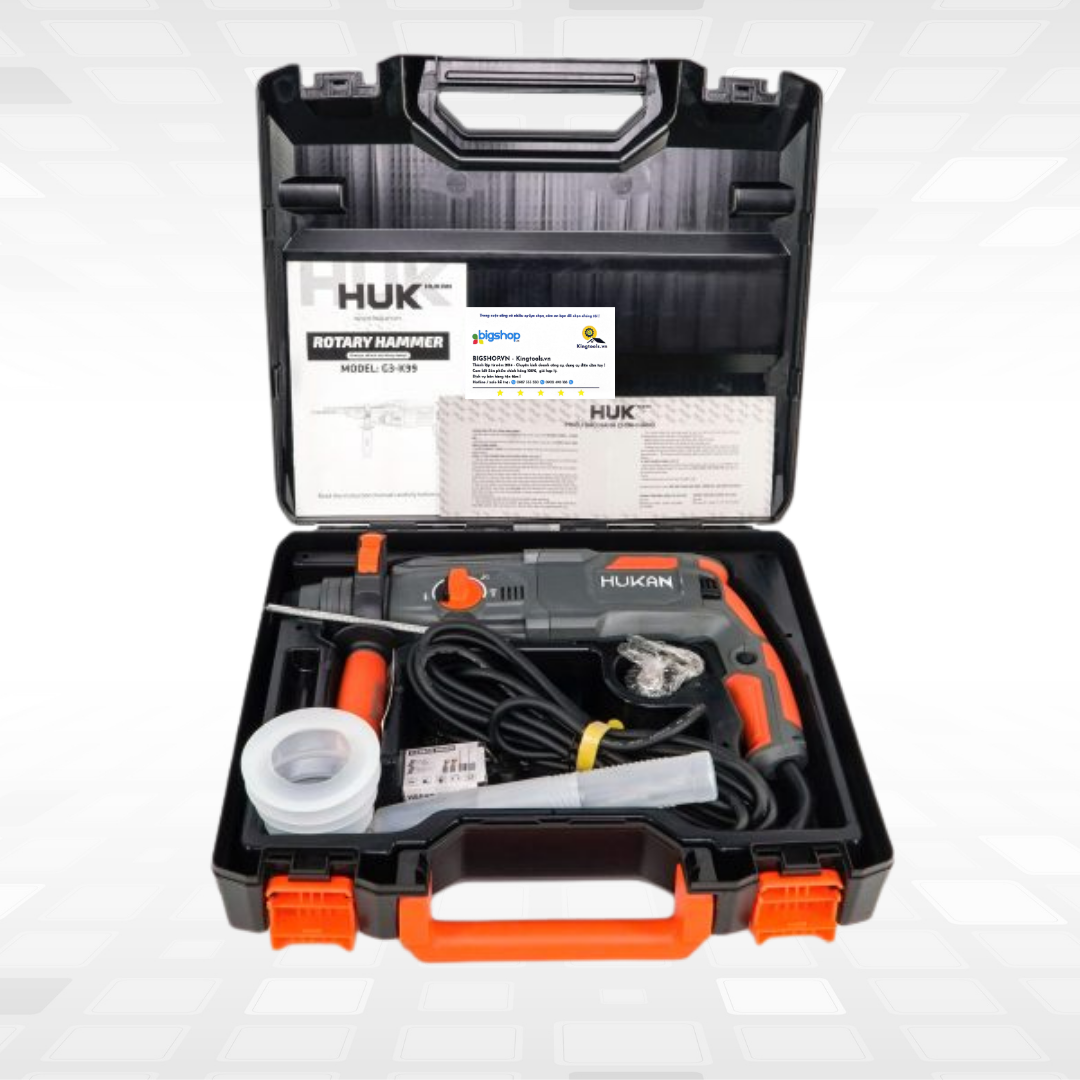 Máy khoan bê tông 3 chức năng HUKAN G3-K99 (GEN 3)