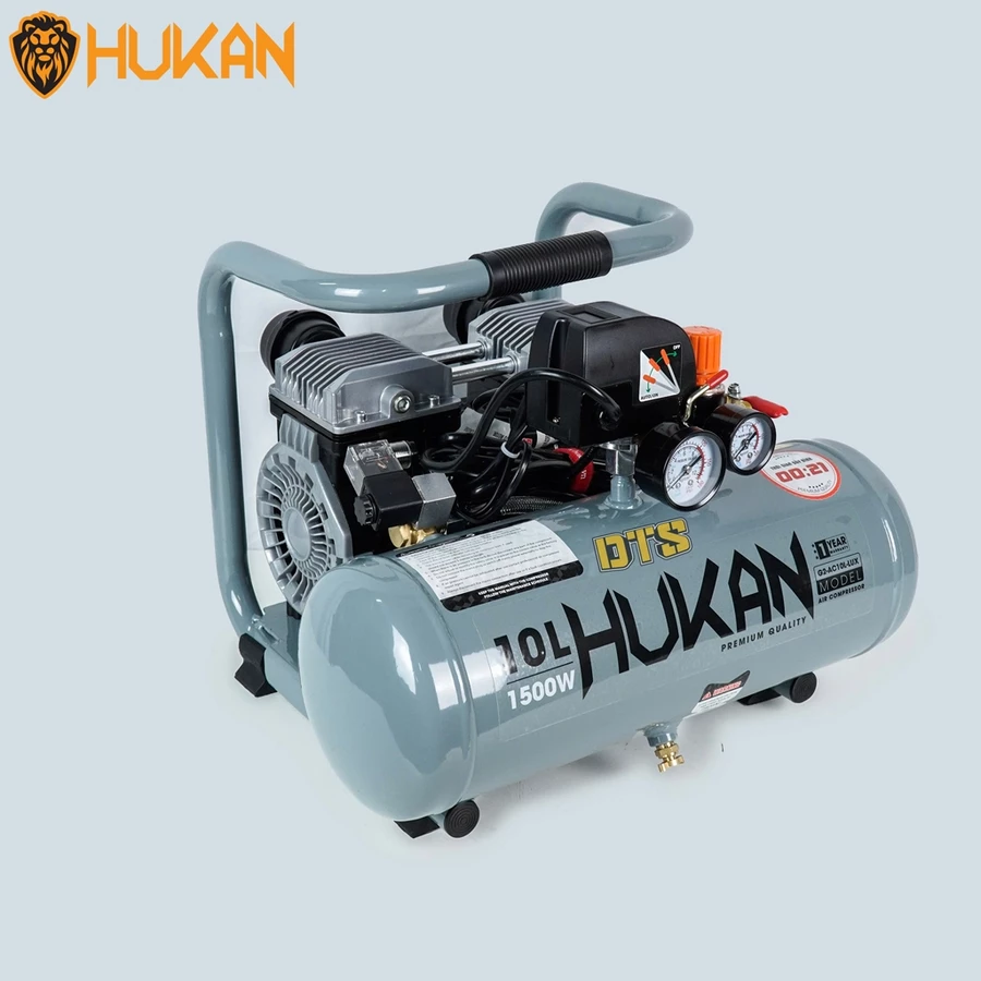 Máy nén khí không dầu 10 lít 2HP (GEN2 PRO) HUKAN G2-AC10L-LUX