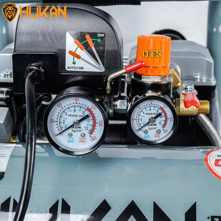 Máy nén khí không dầu 10 lít 2HP (GEN2 PRO) HUKAN G2-AC10L-LUX