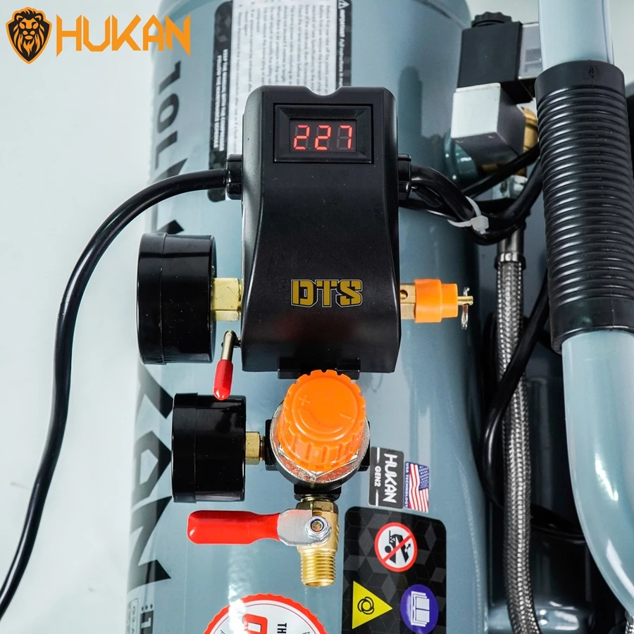 Máy nén khí không dầu 10 lít 2HP (GEN2 PRO) HUKAN G2-AC10L-LUX