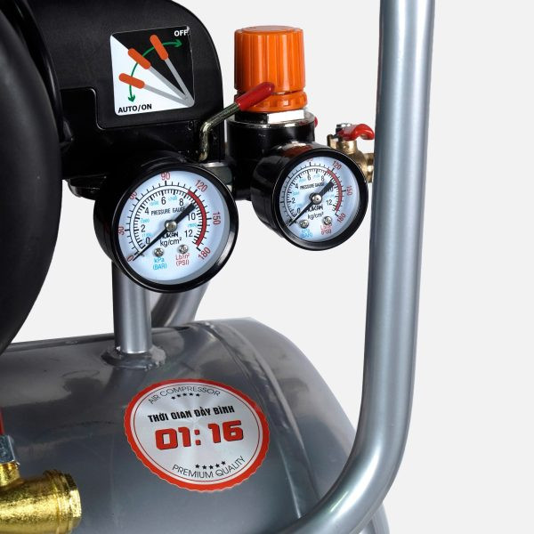 Máy nén khí có dầu bình 30 lít HUKAN (GEN2 PRO) G2-NCD90-30L