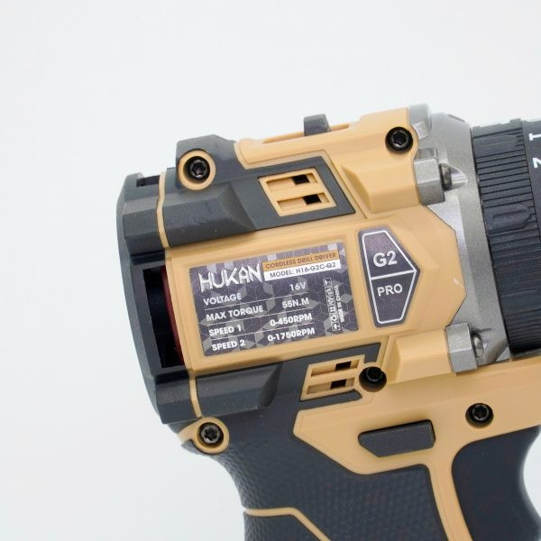 MÁY KHOAN PIN 10MM (CÓ KHÓA TRỤC) GEN 2 HUKAN H16-G2C-Q2