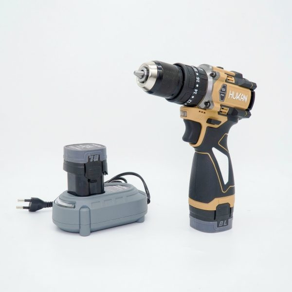 MÁY KHOAN PIN 10MM (CÓ KHÓA TRỤC) GEN 2 HUKAN H16-G2C-Q2