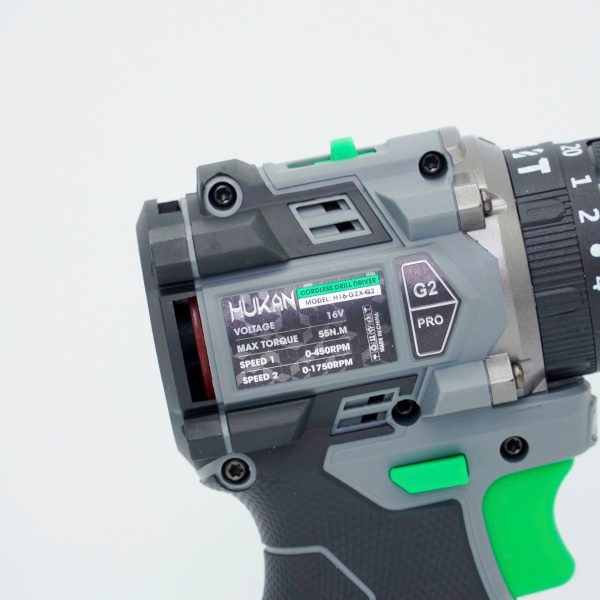 MÁY KHOAN PIN 10MM (CÓ KHÓA TRỤC) GEN 2 HUKAN H16-G2X-Q2
