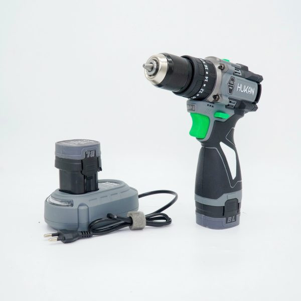 MÁY KHOAN PIN 10MM (CÓ KHÓA TRỤC) GEN 2 HUKAN H16-G2X-Q2