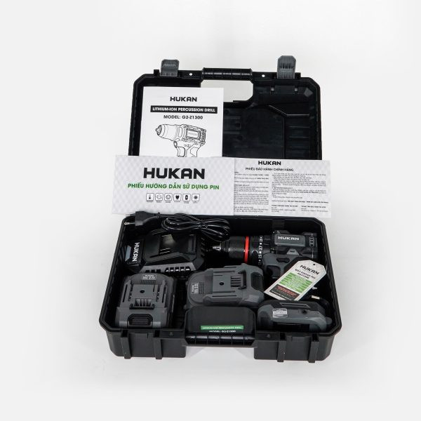 Máy khoan pin 13mm HUKAN (GEN2 LUX) G2-Z1300