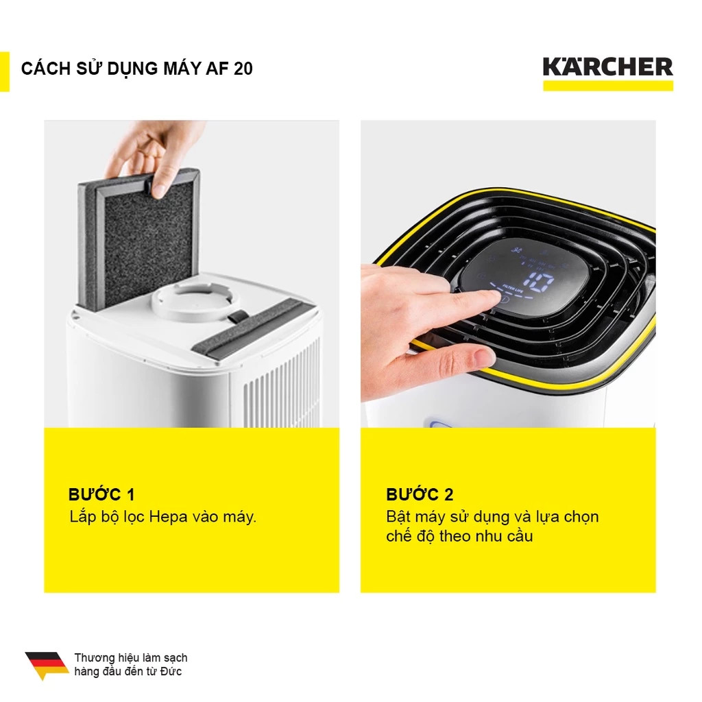 Máy Lọc Không Khí Karcher AF20 - Hàng chính hãng