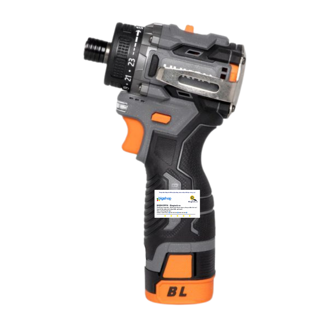 Máy chuyên vít cấp trượt HUKAN G1-CVT345 (GEN 1) - Lực siết 45Nm (2 pin 16V và sạc)