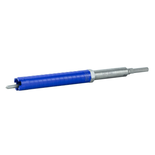 Mũi khoan rút lõi khô Kingblue KRS-27*155 chân lục giác và đầu chuyển SDS