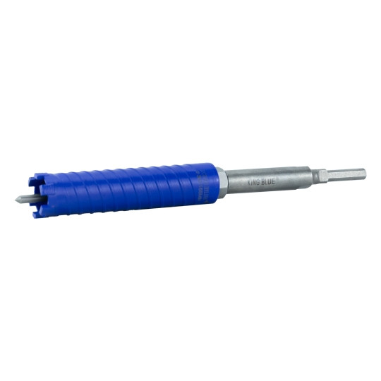 Mũi khoan rút lõi khô Kingblue KRS-36*155 chân lục giác và đầu chuyển SDS