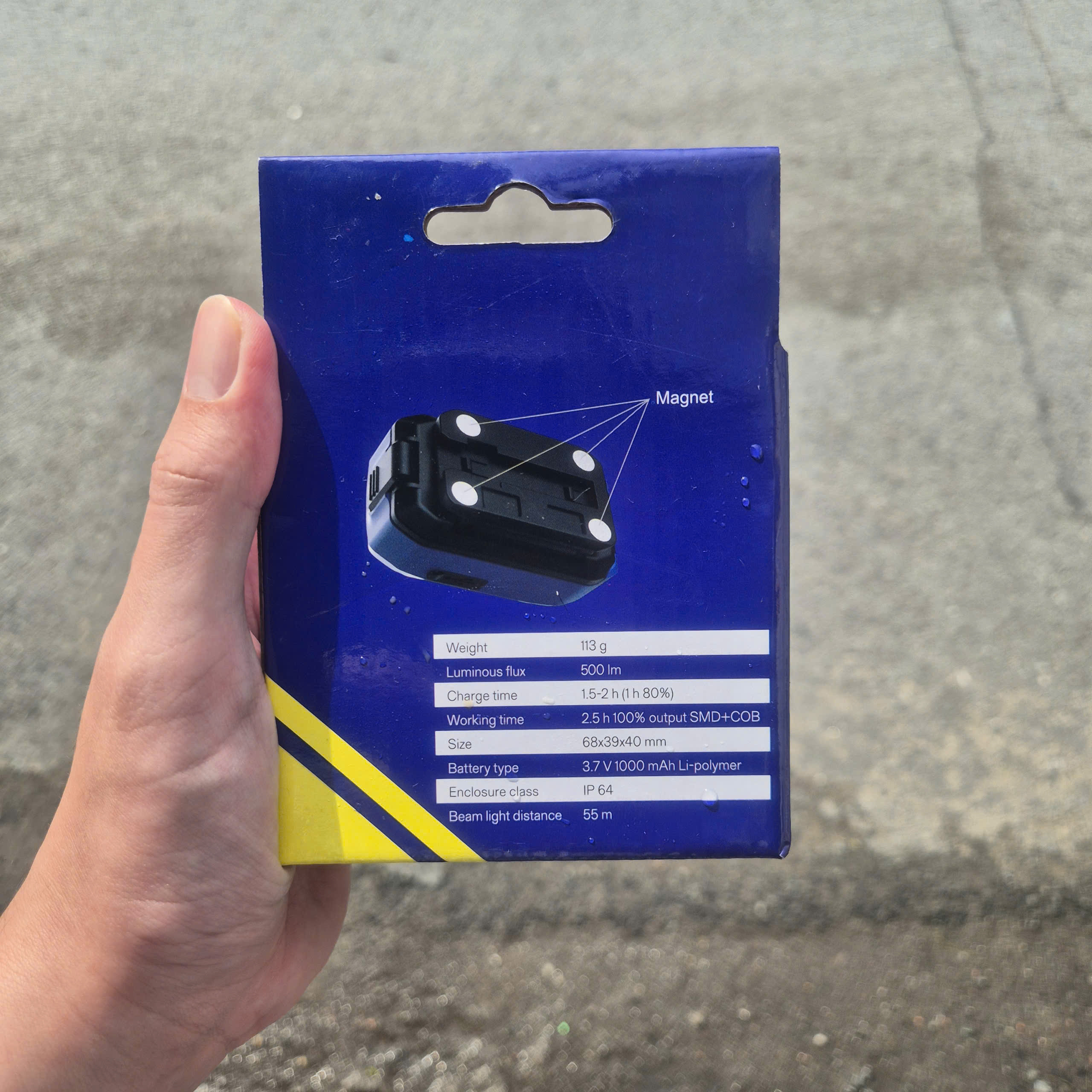 Đèn LED đội đầu KINGBLUE LED500 (Độ sáng 500 Lm)