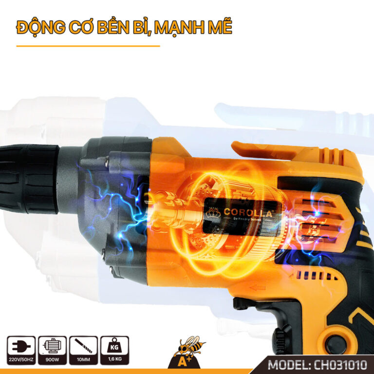 Máy khoan điện vặn vít COROLLA 900W CH031010