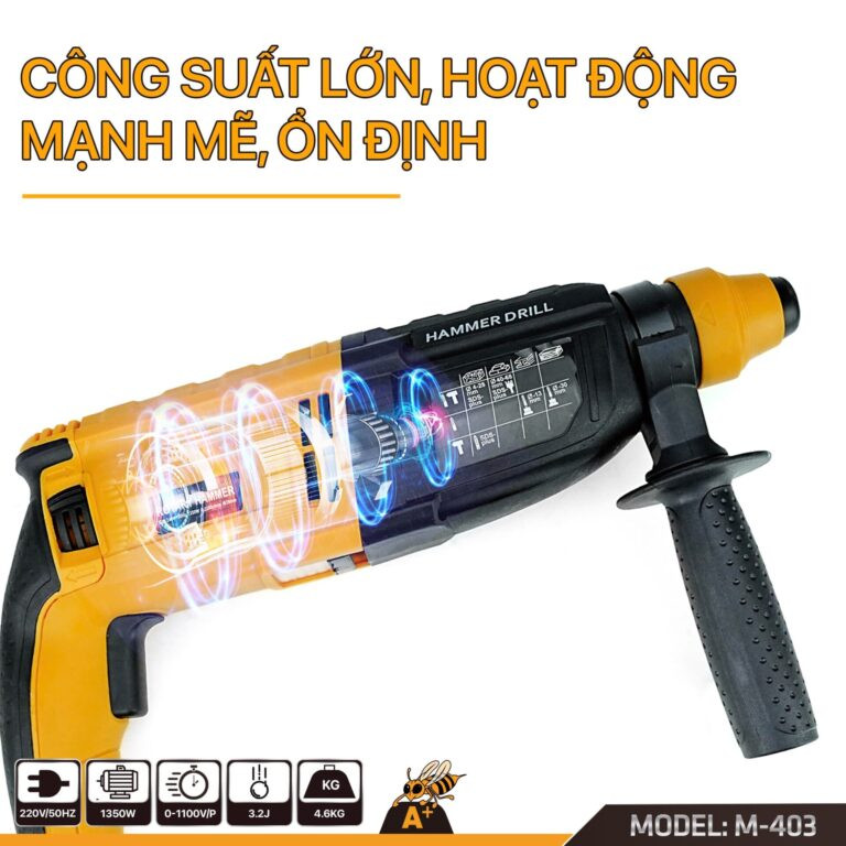 Máy khoan đục bê tông COROLLA 1350W M-403