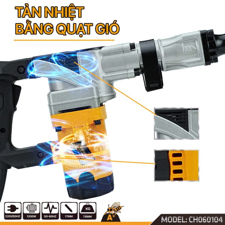 Máy đục bê tông công nghiệp COROLLA 1200W CH060104