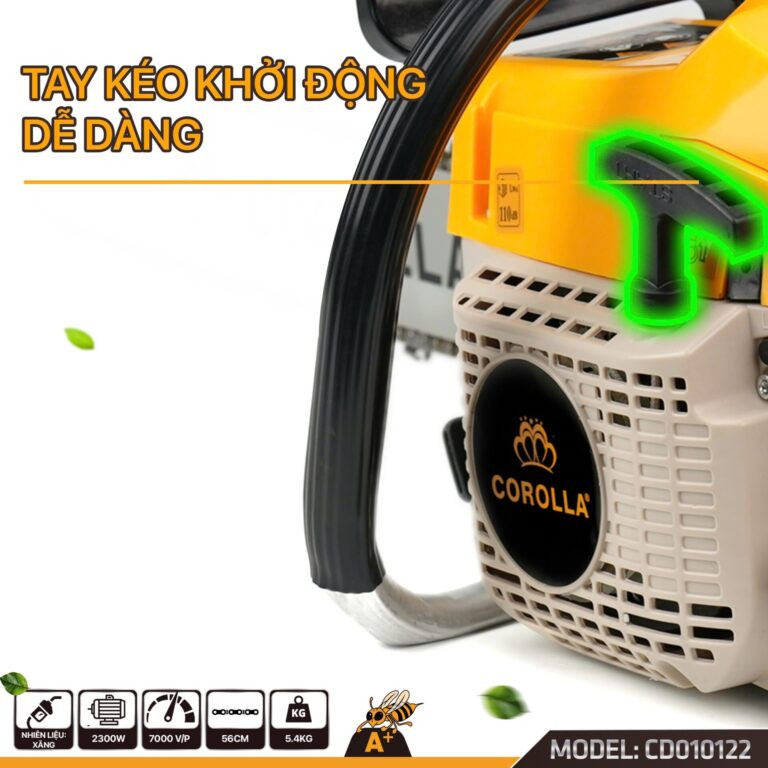 Máy cưa xích chạy xăng COROLLA 2300W CG010122