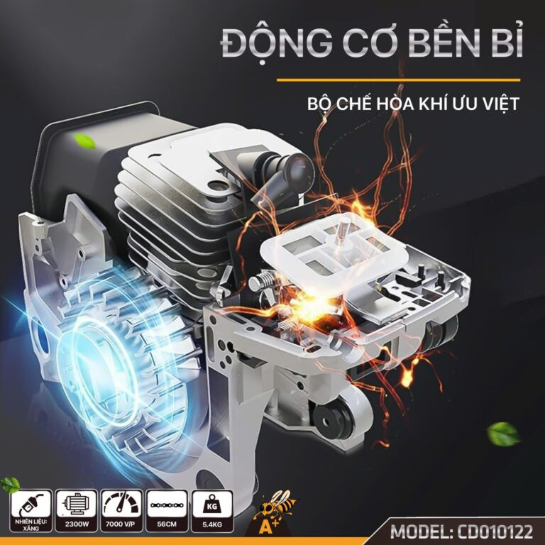 Máy cưa xích chạy xăng COROLLA 2300W CG010122