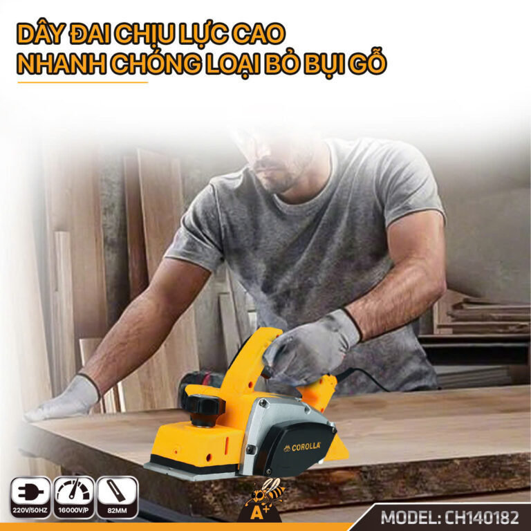 Máy bào gỗ 82MM COROLLA CH140182