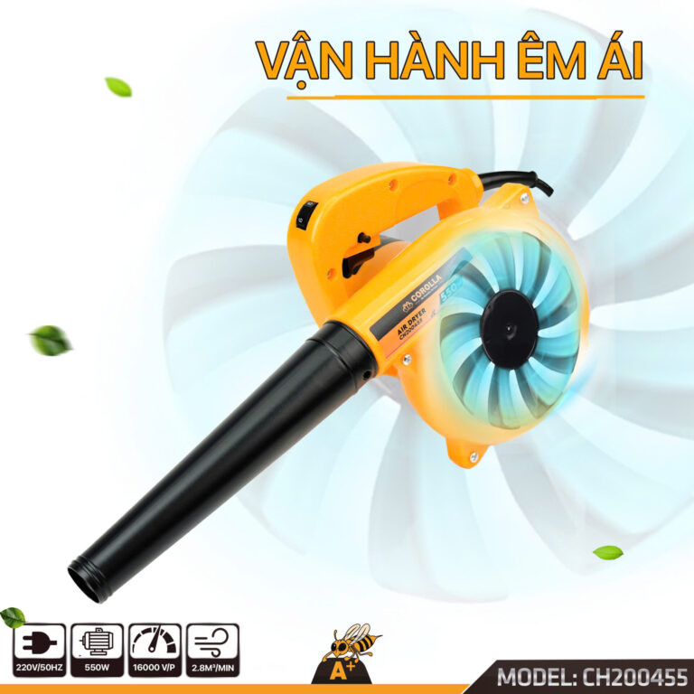 Máy thổi hút bụi COROLLA 550W CH200455