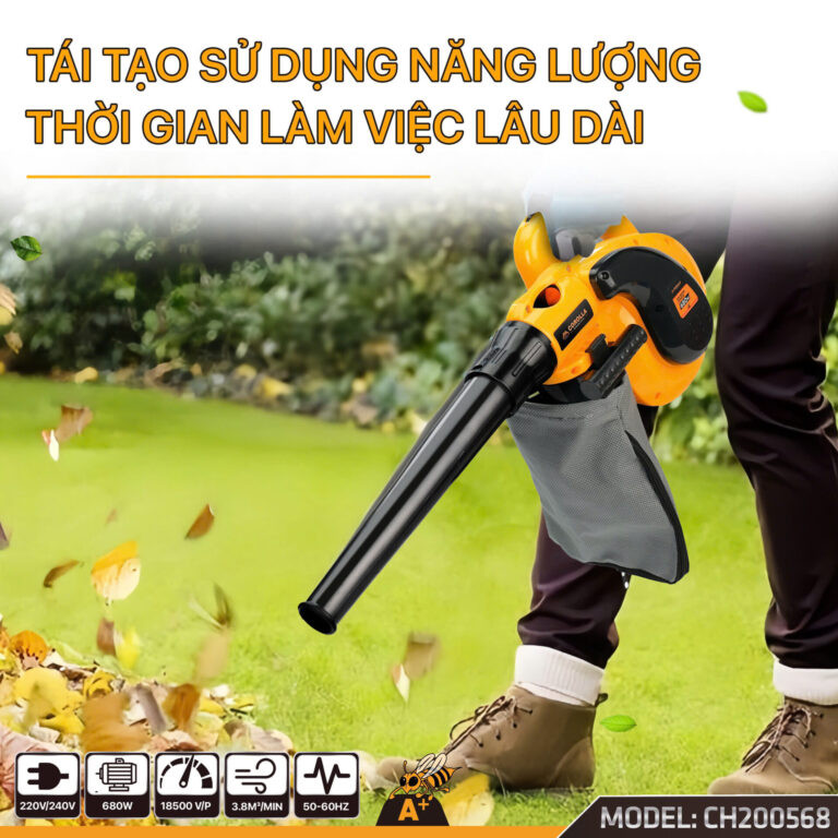 Máy thổi hút bụi cầm tay COROLLA 680W CH200568