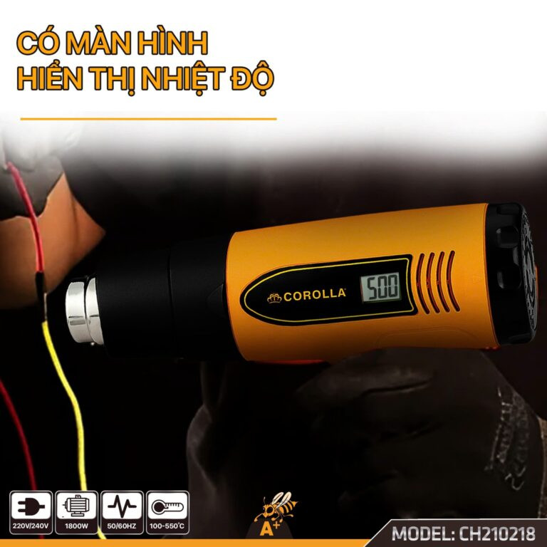 Máy khò nhiệt COROLLA 1800W CH210218