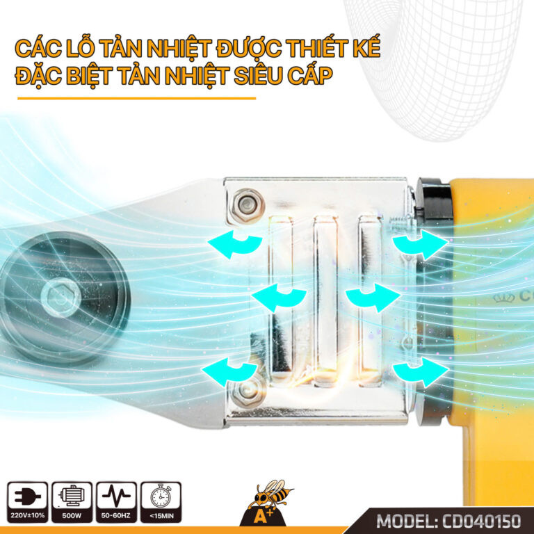 Máy hàn ống nhiệt 500W COROLLA CD040150