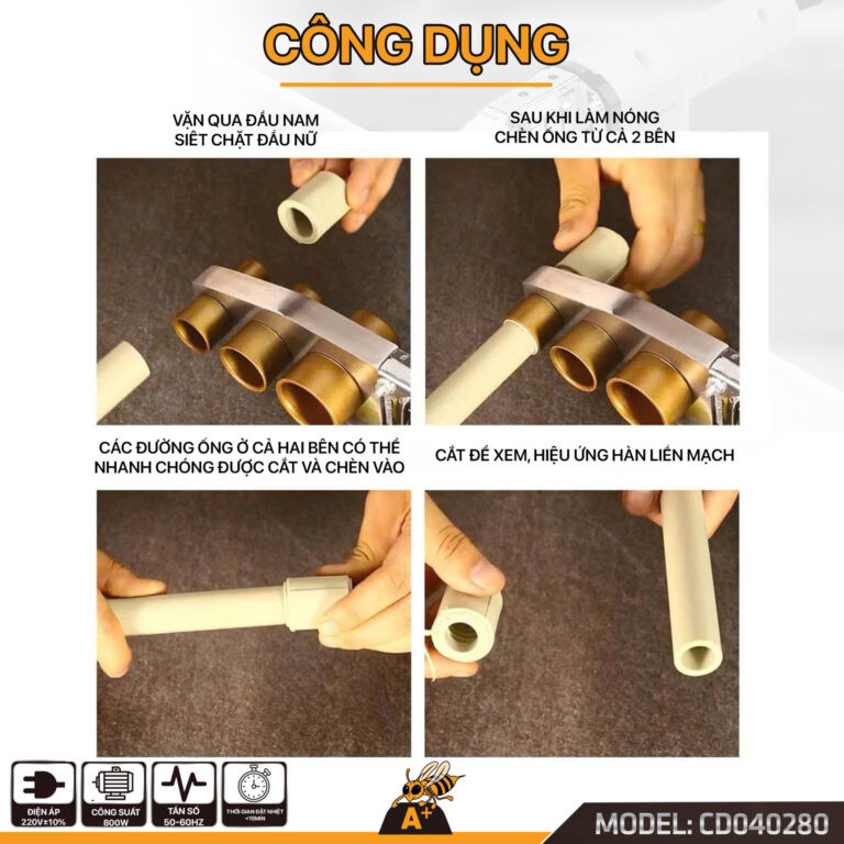 Maý hàn ống nhiệt 80 COROLLA 800W CD040280