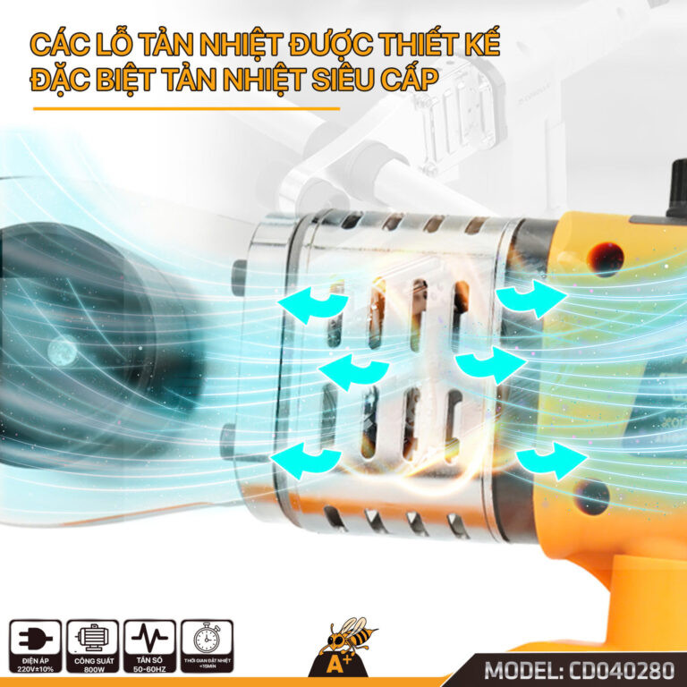 Maý hàn ống nhiệt 80 COROLLA 800W CD040280