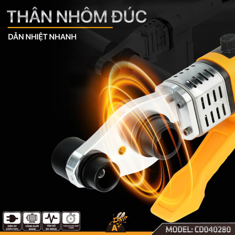 Maý hàn ống nhiệt 80 COROLLA 800W CD040280