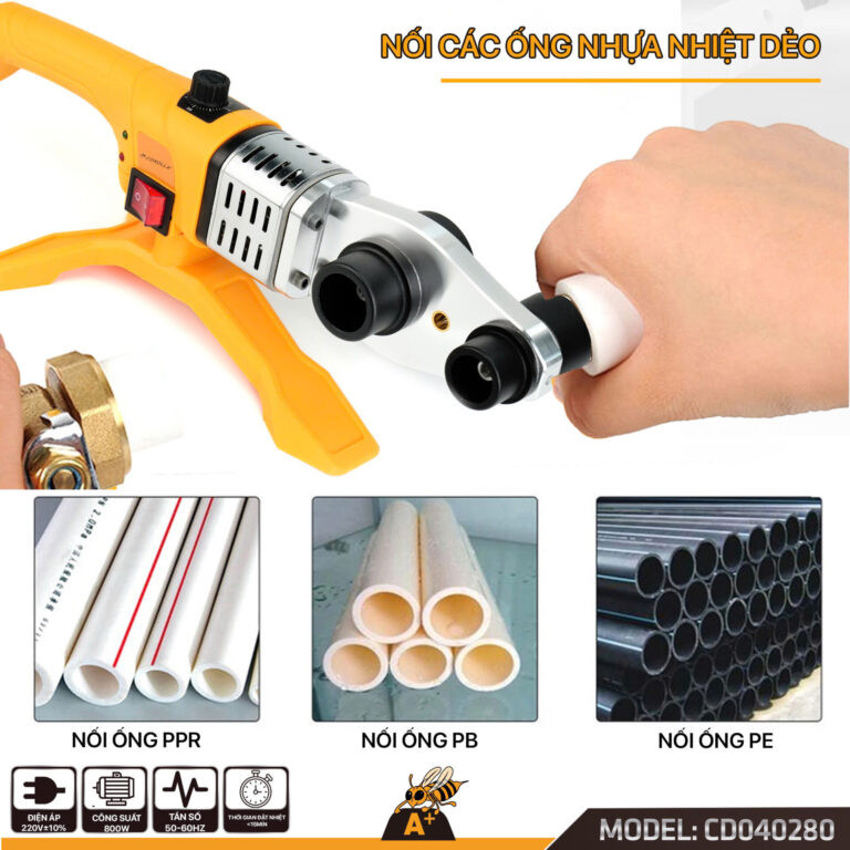 Maý hàn ống nhiệt 80 COROLLA 800W CD040280