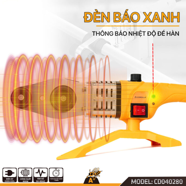 Maý hàn ống nhiệt 80 COROLLA 800W CD040280