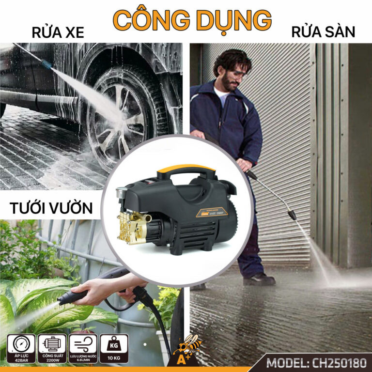 Máy rửa xe cao áp COROLLA 2200W CH250180