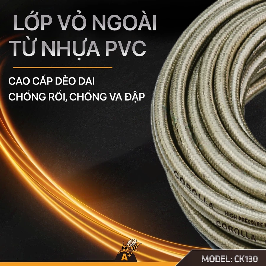Dây Rửa Xe Áp Lực Cao COROLLA 10-15-20M