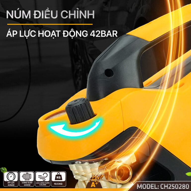 Máy Rửa Xe Cao Áp COROLLA 2200W CH250280