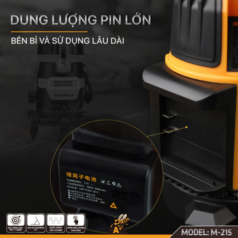 Máy cân mực Laser COROLLA M-215