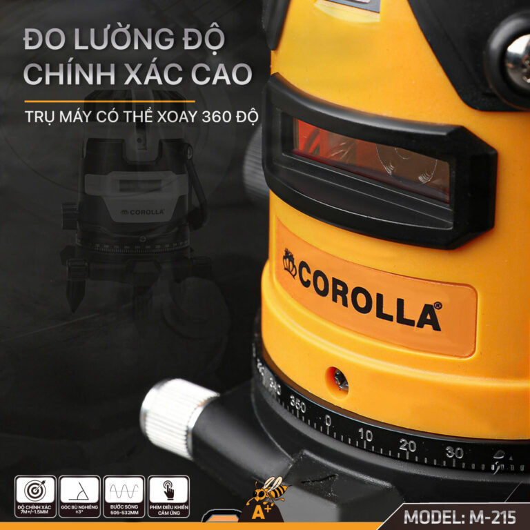 Máy cân mực Laser COROLLA M-215