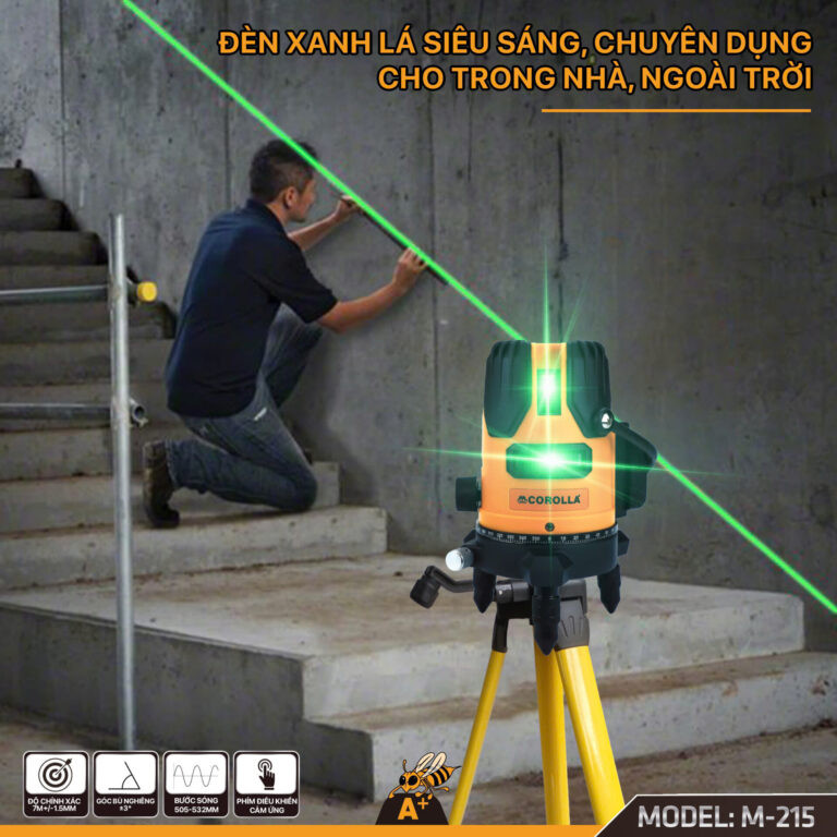 Máy cân mực Laser COROLLA M-215