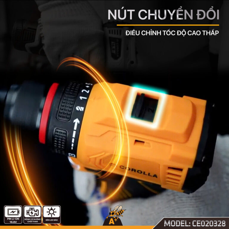 Máy khoan vít dùng pin COROLLA 16.8V CE020328