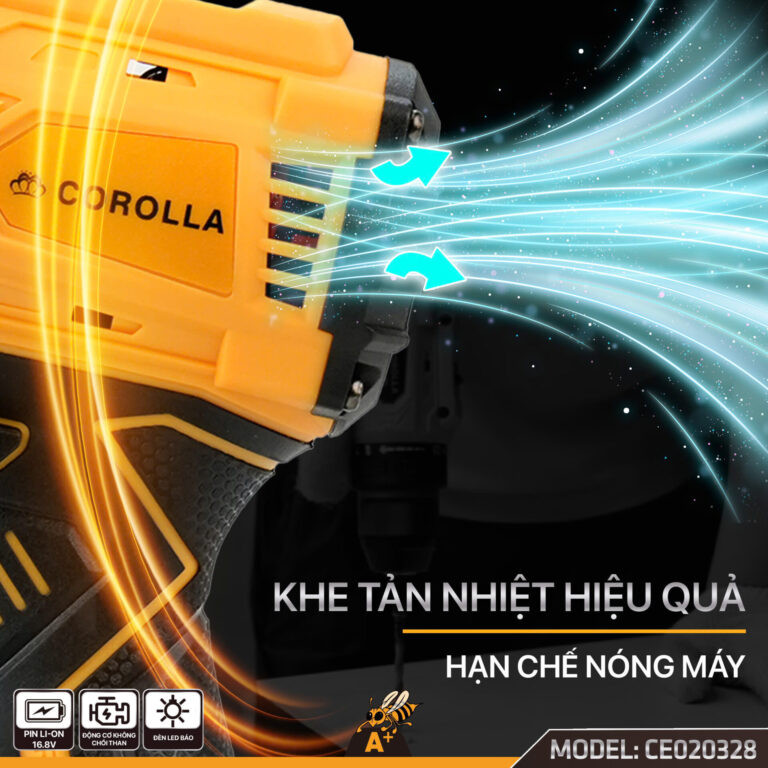 Máy khoan vít dùng pin COROLLA 16.8V CE020328