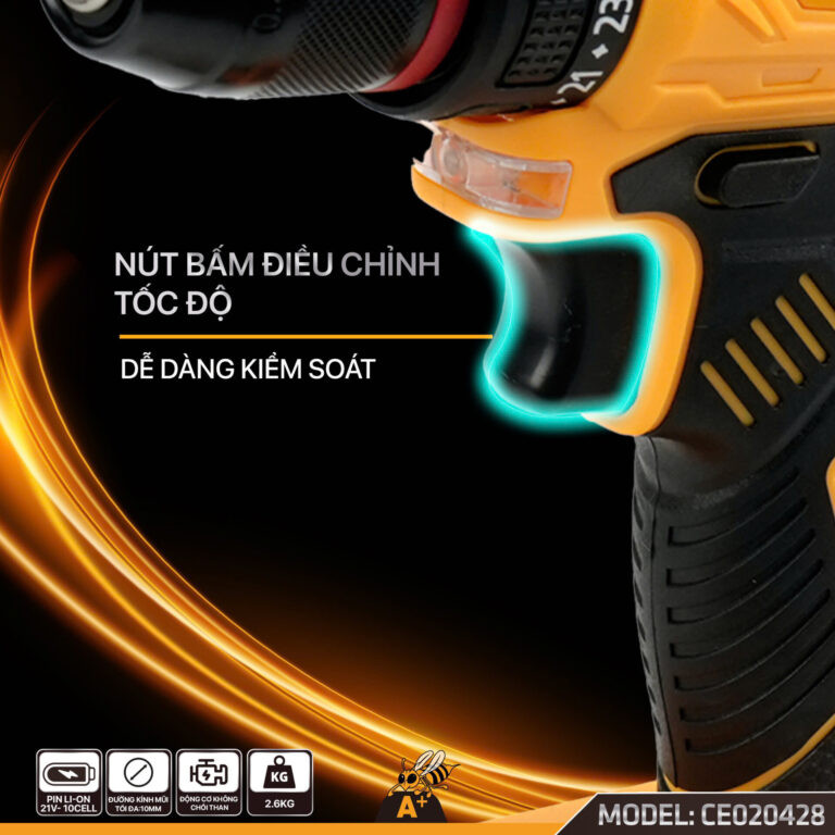 Máy Khoan Pin COROLLA 28 Chi Tiết CE020428