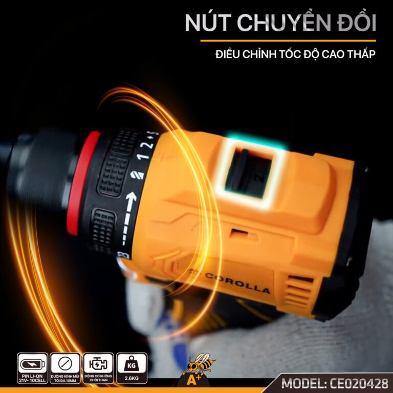 Máy Khoan Pin COROLLA 28 Chi Tiết CE020428