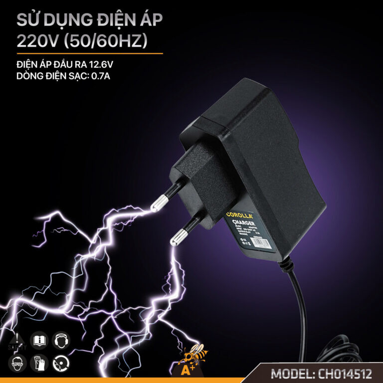 Củ Sạc Pin Cao Cấp COROLLA 12V CH014512