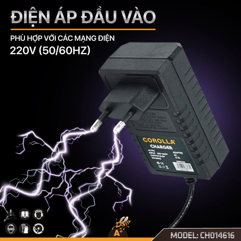 Củ Sạc Pin COROLLA 16.8V CH014616