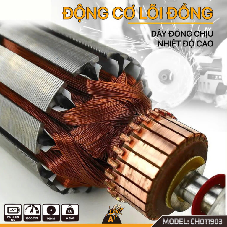 Máy Mài Góc Dùng Pin 76MM COROLLA CH011903